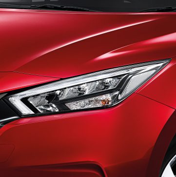 All-New Nissan Almera ไฟหน้า LED ใหม่ สวยสะกดทุกสายตา เผยความโฉบเฉียว เพิ่มทัศนวิสัย และความปลอดภัยยิ่งขึ้น