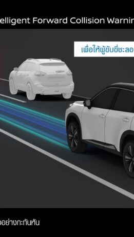 INTELLIGENT FORWARD COLLISION WARNING (IFCW) ระบบช่วยเตือนก่อนการชนด้านหน้าอัจฉริยะ
