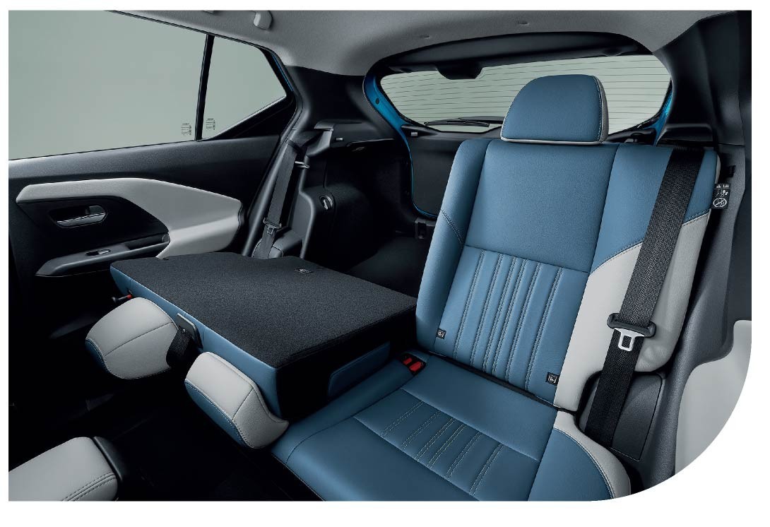 Feature เบาะนั่งด้านหลัง แยกพับ 60:40 in The-All New NISSAN KICKS e-POWER