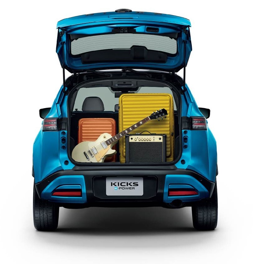 Feature ที่เก็บสัมภาระท้ายกว้างขวาง in The-All New NISSAN KICKS e-POWER
