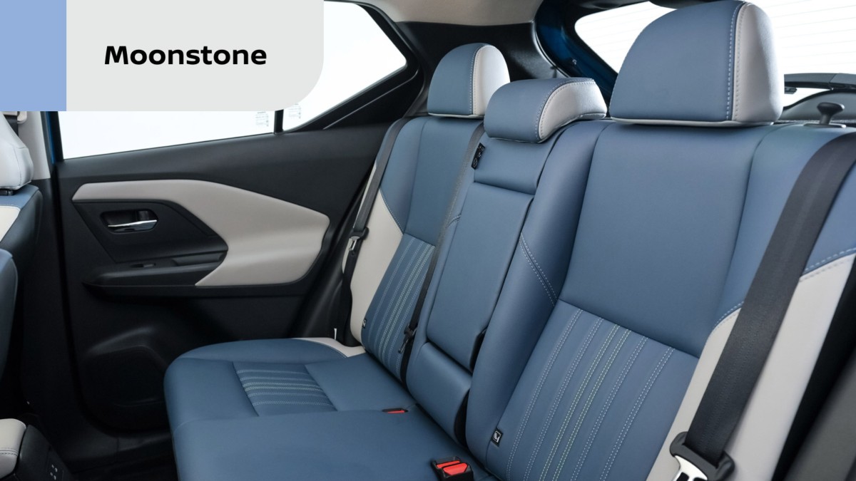 สีภายใน Moonstone สีฟ้า-เทาอ่อน รุ่น SV