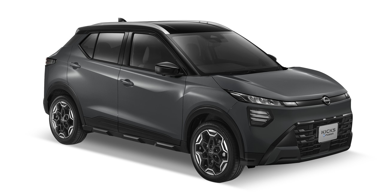 Gun Metallic with Black Roof (XFZ) สีเทา กัน เมทาลิค หลังคาดำ